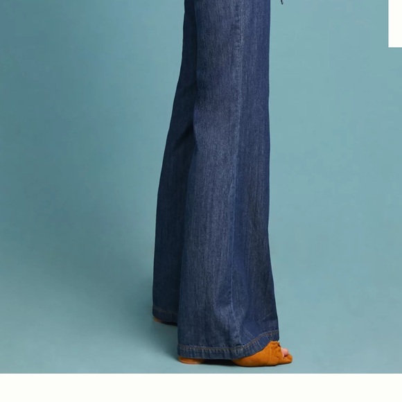 Anthropologie denim jumpsuit - Picture 3 of 13